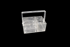 FLOWER BOX PLEXIGLASS/2 ������������ 18*12*8cm ��� 5+2 ���������