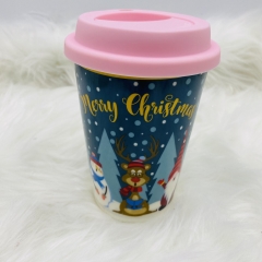 �������� �����/������ elf/snowmann 9*12.7*6.2cm 400ml blue/pink