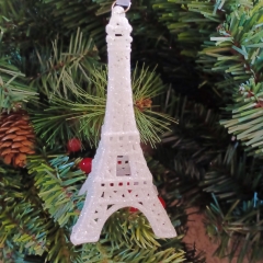 ������� EIFFEL TOWER GLITTER 6.5*14.5CM �����