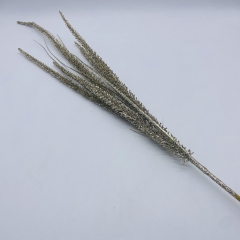 ������� bush spike*5 80cm champagne glitter