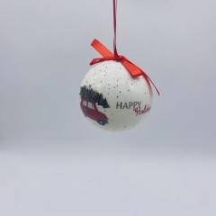 ����� foam 7cm car/christmas tree white