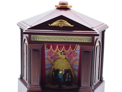animated nutcracker suite 26*26*28cm dancing/light/music dc