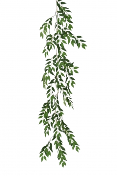 ������� HANGING GARLAND NERIUM LEAVES 180CM GREEN