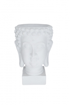 PLANTER ������ ����� 40*37*55CM PLAIN WHITE