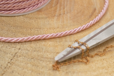 κορδονι τρικλωνο 3mm*18.2m 036 ροζ