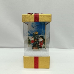 ���� �����������������(santa)�����/�������/������� 14.5*14.5*28.5cm gold