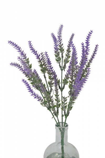 ΤΕΧΝΗΤΟ BUSH ΛΕΒΑΝΤΑ FLOCKED 25 HEADS 38CM