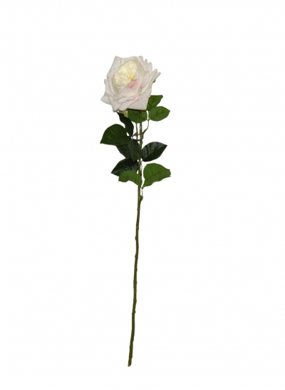 ΤΕΧΝΗΤΟ ΑΝΘΟΣ JULIET ROSE H.69CM WHITE