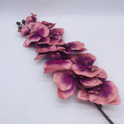 ΤΕΧΝΗΤΟ ΑΝΘΟΣ VELVET ORCHID H.102CM/D.13CM/11HEADS DUSTY PINK