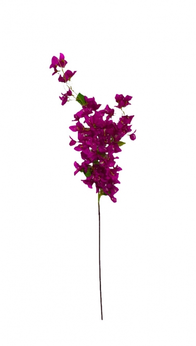 ΤΕΧΝΗΤΟ ΑΝΘΟΣ STEM BOUGAINVILLEA H.115CM 32 FORKS PURPLE