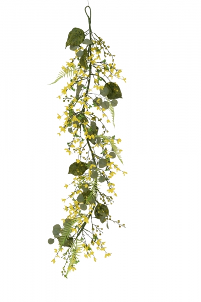 ΤΕΧΝΗΤΗ ΓΙΡΛΑΝΤΑ ΛΟΥΛΟΥΔΙΩΝ WINTER JASMINE 152CM YELLOW