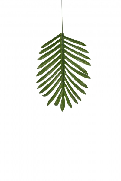 SET/12 ΤΕΧΝΗΤΟ ΦΥΛΛΟ PALM 24*16.5CM GREEN