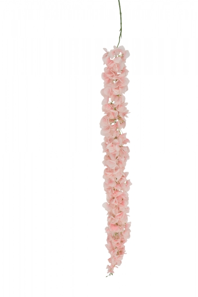 ΤΕΧΝΗΤΟ ΚΛΑΔΙ FLOWERED VINE HANGING BUSH 140CM DUSTY PINK