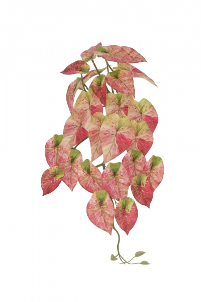 ΤΕΧΝΗΤΟ BUSH PHILO. HANGING 45CM RED