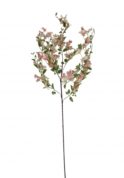ΤΕΧΝΗΤΟ ΚΛΑΔΙ CHERRY BLOSSOM ΜΕ ΦΥΛΛΑΡΑΚΙΑ 70CM PINK