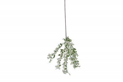 ΤΕΧΝΗΤΟ ΚΛΑΔΙ CHERRY BLOSSOM ΜΕ ΦΥΛΛΑΡΑΚΙΑ 70CM WHITE