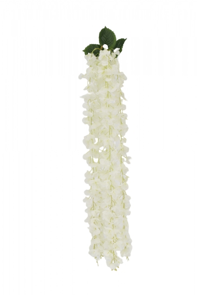 ΤΕΧΝΗΤΟ BUSH HANGING WISTERIA*5 120CM CREAM