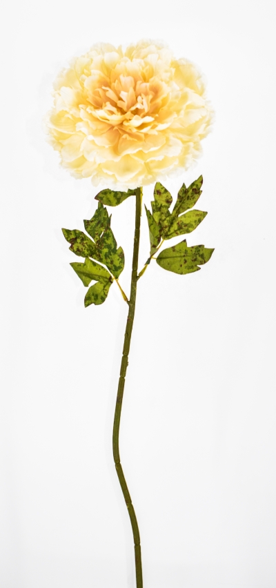 ΤΕΧΝΗΤΟ ΑΝΘΟΣ BIG PEONY D.25CM/H.100CM CREAM