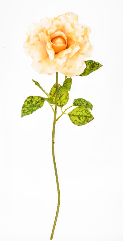 ΤΕΧΝΗΤΟ ΑΝΘΟΣ BIG ROSE D.45CM/H.100CM CREAM