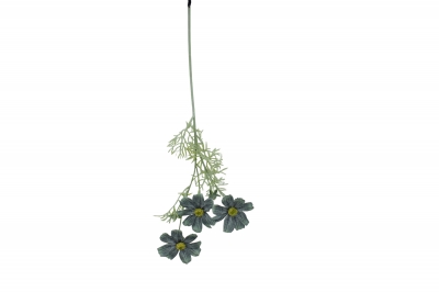 ΤΕΧΝΗΤΟ ΚΛΑΔΙ GESANG DAISY*3 60CM LIGHT BLUE