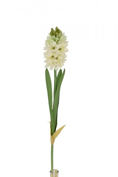 ΤΕΧΝΗΤΟ ΑΝΘΟΣ HYACINTH 49CM WHITE