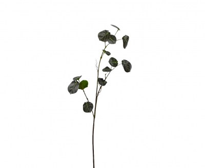 ΤΕΧΝΗΤΟ ΚΛΑΔΙ RHINOCEROS HORN LEAF 86CM DARK GREEN