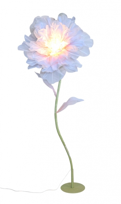 GIANT FLOWER LED ΜΙΣΧΟΣ 60*170CM SALMON PINK/BLUE USB