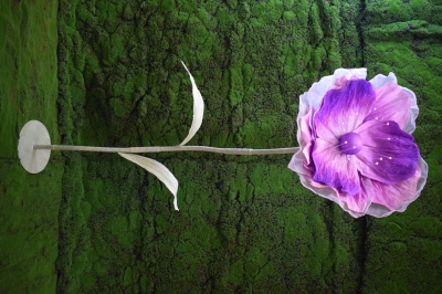 GIANT POPPY ΜΕ ΒΑΣΗ D.60CM PURPLE