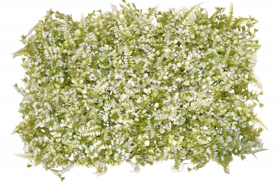 ΚΑΘΕΤΟΣ ΚΗΠΟΣ(GREEN WALL) MEADOW GRASS 40*60CM WHITE