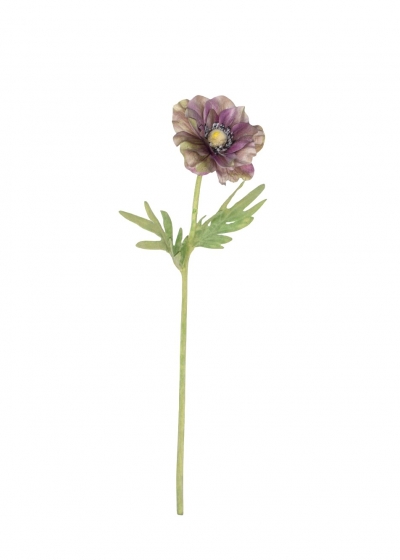 ΤΕΧΝΗΤΟ ΑΝΘΟΣ FAIRY POPPY 44CM PURPLE