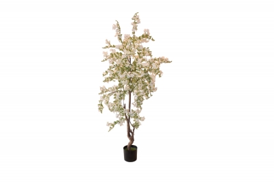 ΤΕΧΝΗΤΟ ΔΕΝΤΡΟ CHERRY BLOSSOM ΜΕ ΦΥΛΛΑΡΑΚΙΑ 180CM WHITE