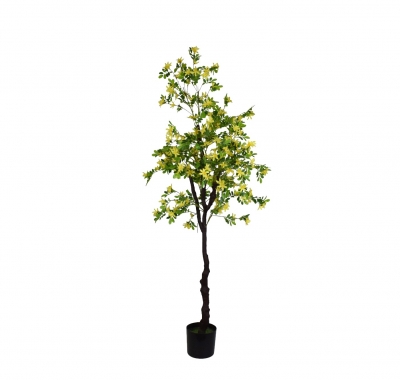 ΤΕΧΝΗΤΟ ΔΕΝΤΡΟ YELLOW BLOSSOM 190CM GREEN