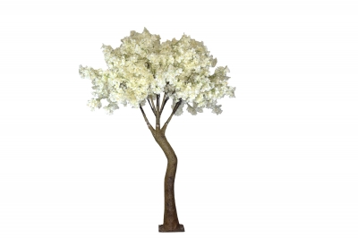 ΤΕΧΝΗΤΟ ΔΕΝΤΡΟ FIBER 250CM SNOW CHERRY BLOSSOM WHITE
