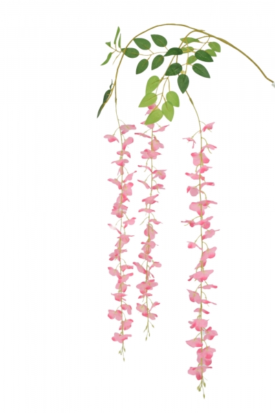 ΠΑΚΕΤΟ S/12 ΤΕΧΝΗΤΟ ΑΝΘΟΣ ΟΡΤΑΝΣΙΑ ΚΡΕΜΑΣΤΗ OLD PINK  110CM