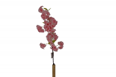 ΤΕΧΝΗΤΟ ΚΛΑΔΙ ΑΝΘΙΣΜΕΝΗ ΚΕΡΑΣΙΑ 110CM PINK