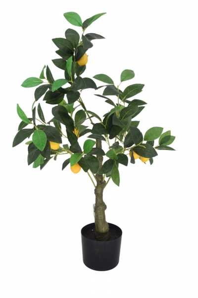 ΤΕΧΝΗΤΟ ΦΥΤΟ LEMON TREE ΣΕ ΓΛΑΣΤΡΑ 90CM