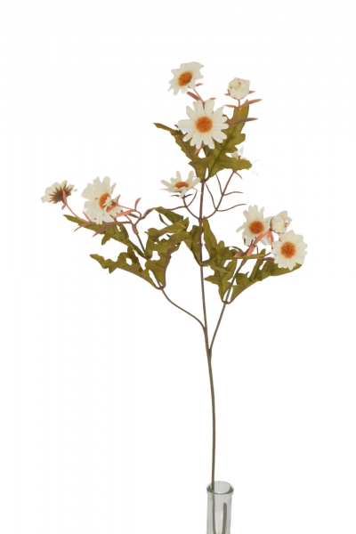 ΤΕΧΝΗΤΟ BUSH ΜΑΡΓΑΡΙΤΑx10 HEADS H.58CM AUTUMN WHITE