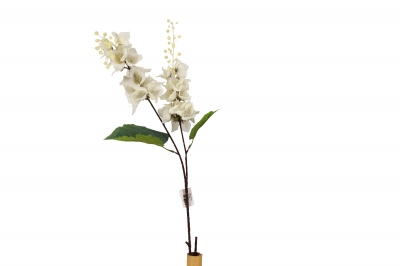 ΤΕΧΝΗΤΟ ΑΝΘΟΣ peacock 85cm WHITE