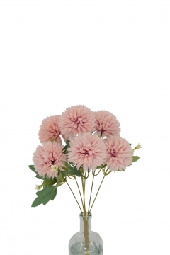 ������� BUSH CHRYSANTHEMUMx7 D.10CM, H.43CM DUSTY PINK