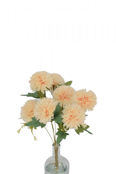 ΤΕΧΝΗΤΟ BUSH CHRYSANTHEMUMx7 D.10CM, H.43CM CREAM