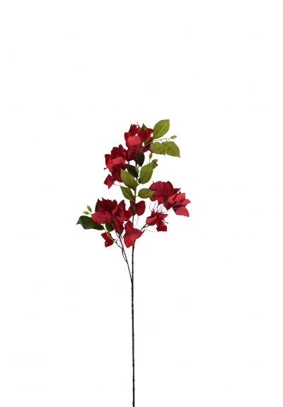ΤΕΧΝΗΤΟ ΚΛΑΔΙ BOUGAINVILLEA 78cm/42 ΜΠΟΥΜΠΟΥΚΙΑ RED
