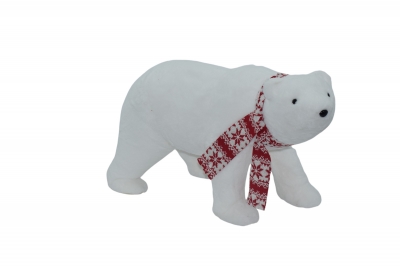 polar bear 42*30*75cm red/white