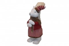 polar squirrel girl 87*47*120cm red/white