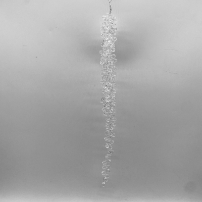 στολιδι  σταλακτιτης crystals 40cm transparent