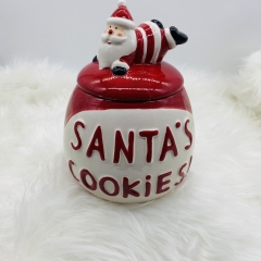 �������� ����������� santa`s cookies 13*20cm red/white