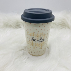 �������� �����/������ little things 9*12.7*6.2cm 400ml pink/black