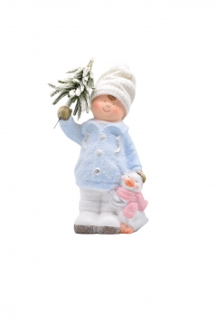 ������� �������� �� ������ 20*11*46cm white/blue