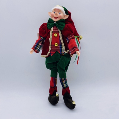 ξωτικο κλασσικο καρω 25cm red/green