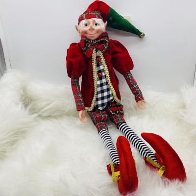 ξωτικο κλασσικο καρω 55cm red/green