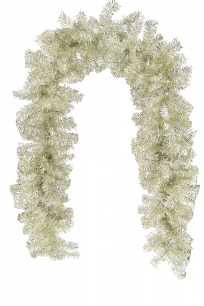 χρ.γιρλαντα 270cm gold/silver pointed pencil 260tips pvc d.30cm